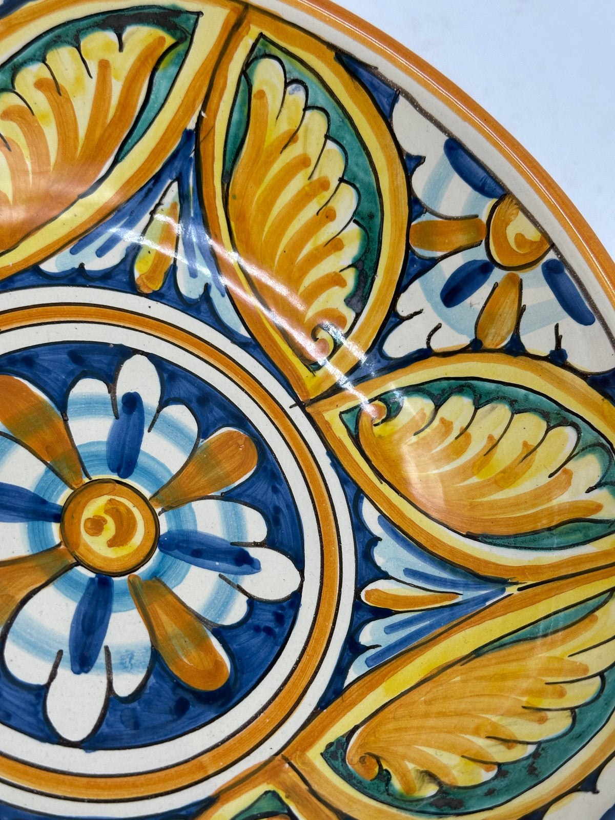 Insalatiera diametro cm 20 Ceramica Caltagirone - Fresia - INSALATIERA