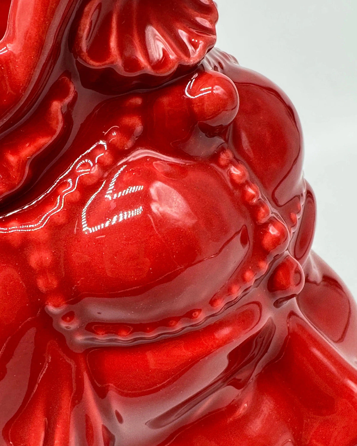 Teste di Moro Emiro Ceramica Caltagirone cm H.30 L.18 Artigianale Rosso DD CERAMICHE SICILIANE
