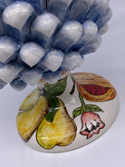 Pigna Ceramica Caltagirone Linea “4 stagioni” cm H.30 Artigianale DD CERAMICHE SICILIANE