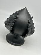 Pumo Ceramica Caltagirone cm H.20 Artigianale Nero Opaco - PUMI