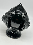 Pumo Ceramica Caltagirone cm H.20 Artigianale Nero - PUMI