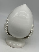 Pumo Ceramica Caltagirone cm H.25 Artigianale Bianco - PUMI