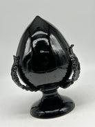 Pumo Ceramica Caltagirone cm H.25 Artigianale Nero - PUMI