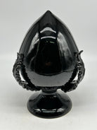 Pumo Ceramica Caltagirone cm H.25 Artigianale Nero - PUMI