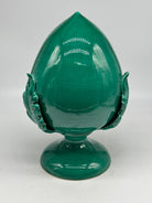 Pumo Ceramica Caltagirone cm H.30 Artigianale Verde - PUMI