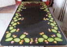 Tavolo Ficodindia Nero – Pietra Lavica Decorata - TAVOLI