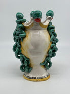 Testa Mitologica Medusa Ceramica Caltagirone cm H.20 L.15 Artigianale - DD CERAMICHE SICILIANE